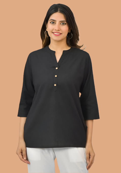 Women Cotton Short Length Kurtis - warehousetech13