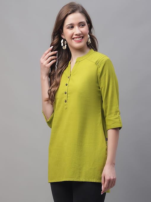 Women's Cotton Short Kurti - warehousetech13