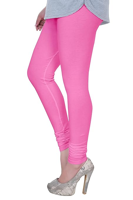 Plus Size Ultra Soft Churidar Cotton Lycra Leggings - warehousetech13