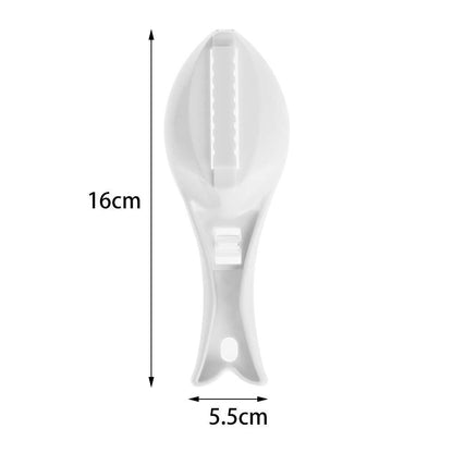 2195 Fish Scale Scraper Skin Peeler Fish Tools Kitchen Gadget - warehousetech13