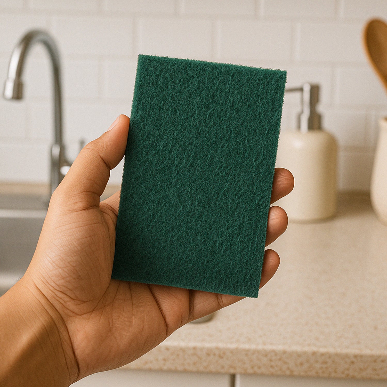 Pro Clean Heavy-duty Kitchen Scrubber Pad 4x6 Inch (1 Pc) - warehousetech13