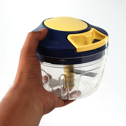 Chopper With 4 Blades For Effortlessly Chopping Vegetables And Fruits For Your Kitchen (650ml) - warehousetech13