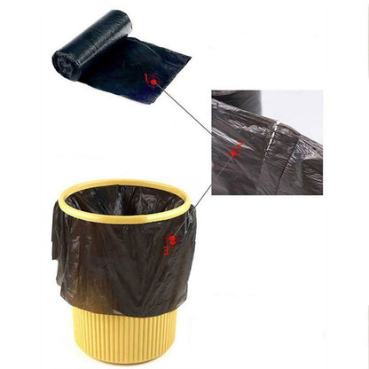 Black Garbage Bags Dustbin Bags Trash Bags 45x50cm (1pc) - warehousetech13