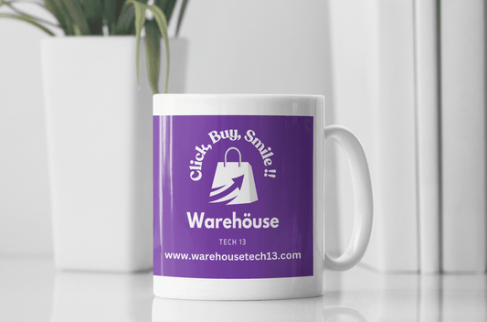 White Glossy Coffee Mug - warehousetech13
