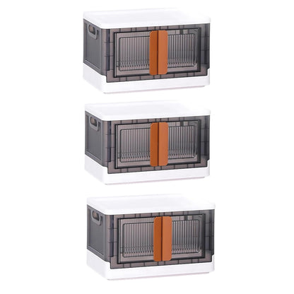 Plastic Folding Wardrobe Storage Organizer (3 Layer 1 Pc) - warehousetech13