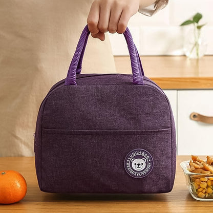 Lunch Box Bag Insulated With Zipper (1 Pc) - warehousetech13