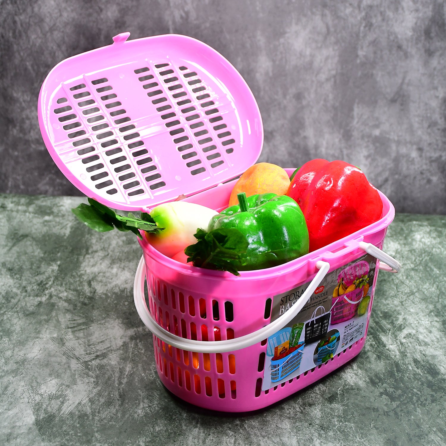 2924 Multipurpose Basket Multi Utility Or Storage For Picnic Small Baskets. - warehousetech13