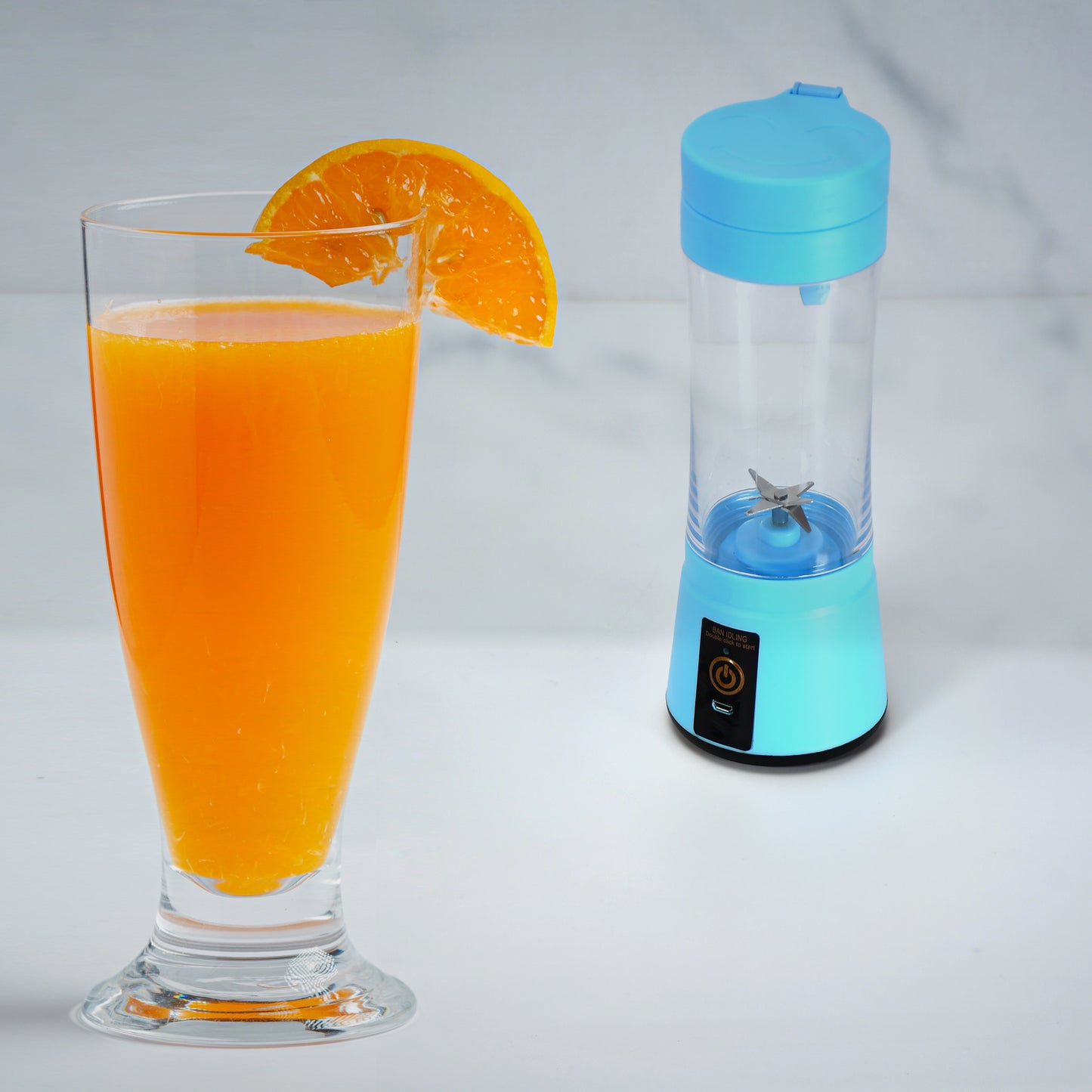 Portable 6 Blade Juicer Cup Usb Rechargeable Vegetables Fruit Juice Maker Juice Extractor Blender Mixer