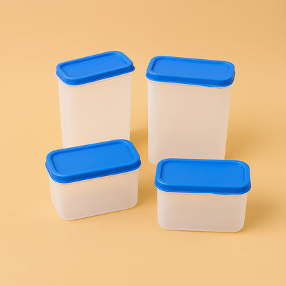 Glory Plastic Storage Container Box Set (4 Pc) - warehousetech13