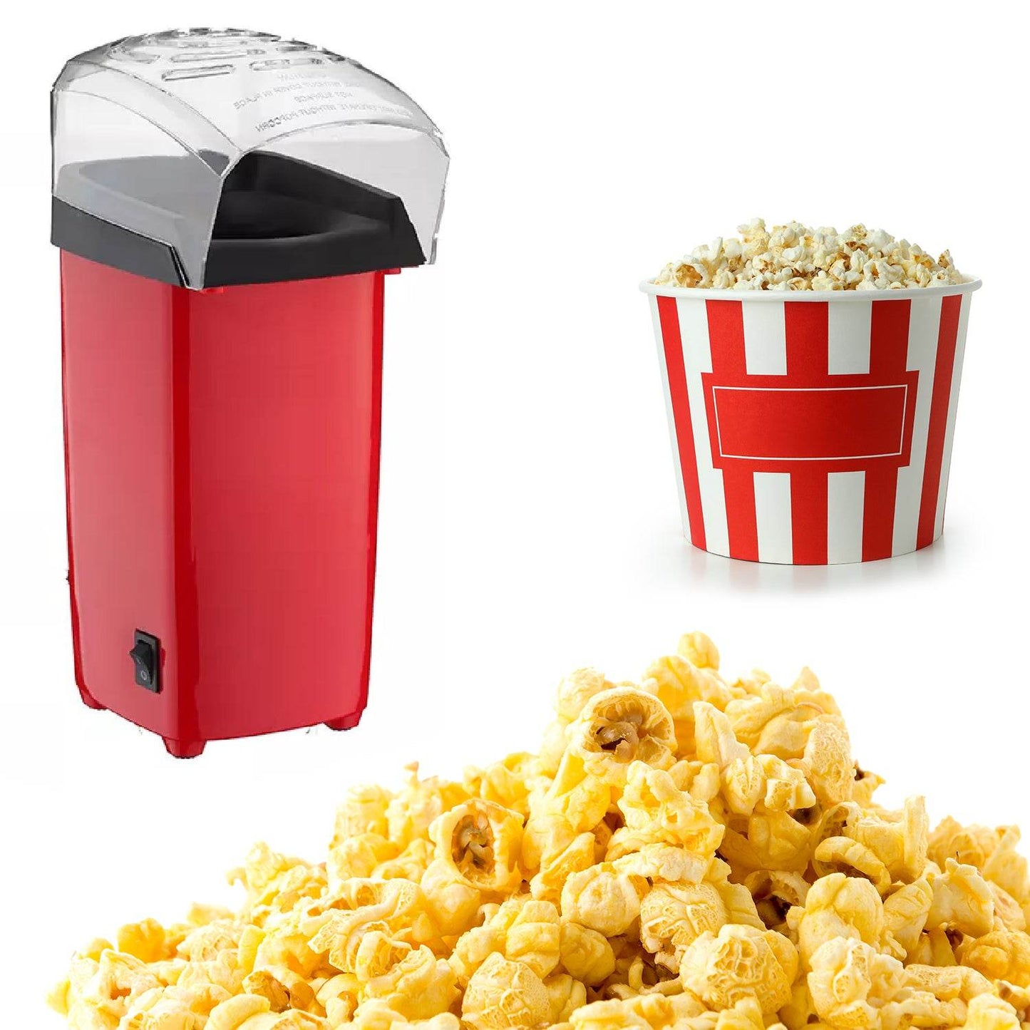 Popper Maker Machine Electric Snack Maker - warehousetech13