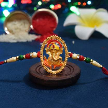 Ganesha Designer Rakhi - warehousetech13