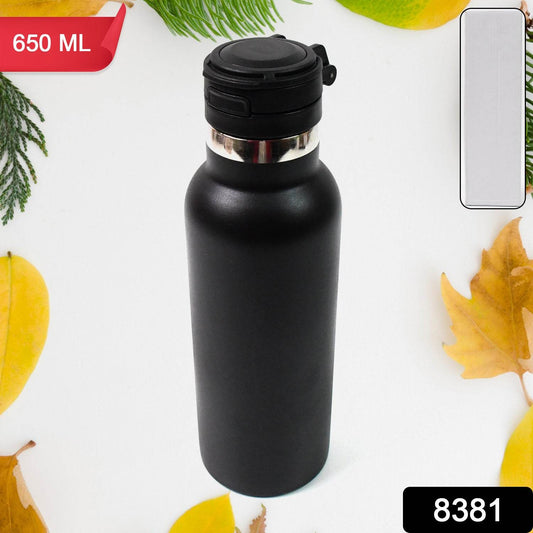 Water Bottle For Kids Insulated Stainless Steel Bottle (650 Ml 1 Pc) - warehousetech13