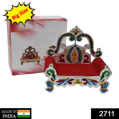 2711 Big Singhasan Bal Gopal Used In All Kinds Of Household And Official Places For Placing Gods Sculpture Over It. - warehousetech13