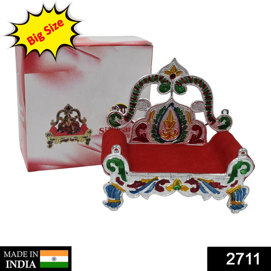 2711 Big Singhasan Bal Gopal Used In All Kinds Of Household And Official Places For Placing Gods Sculpture Over It. - warehousetech13
