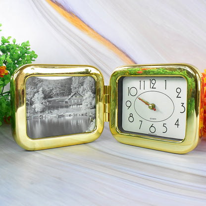 Portable Foldable Desk Clock Space-saving And Stylish (1 Pc) - warehousetech13