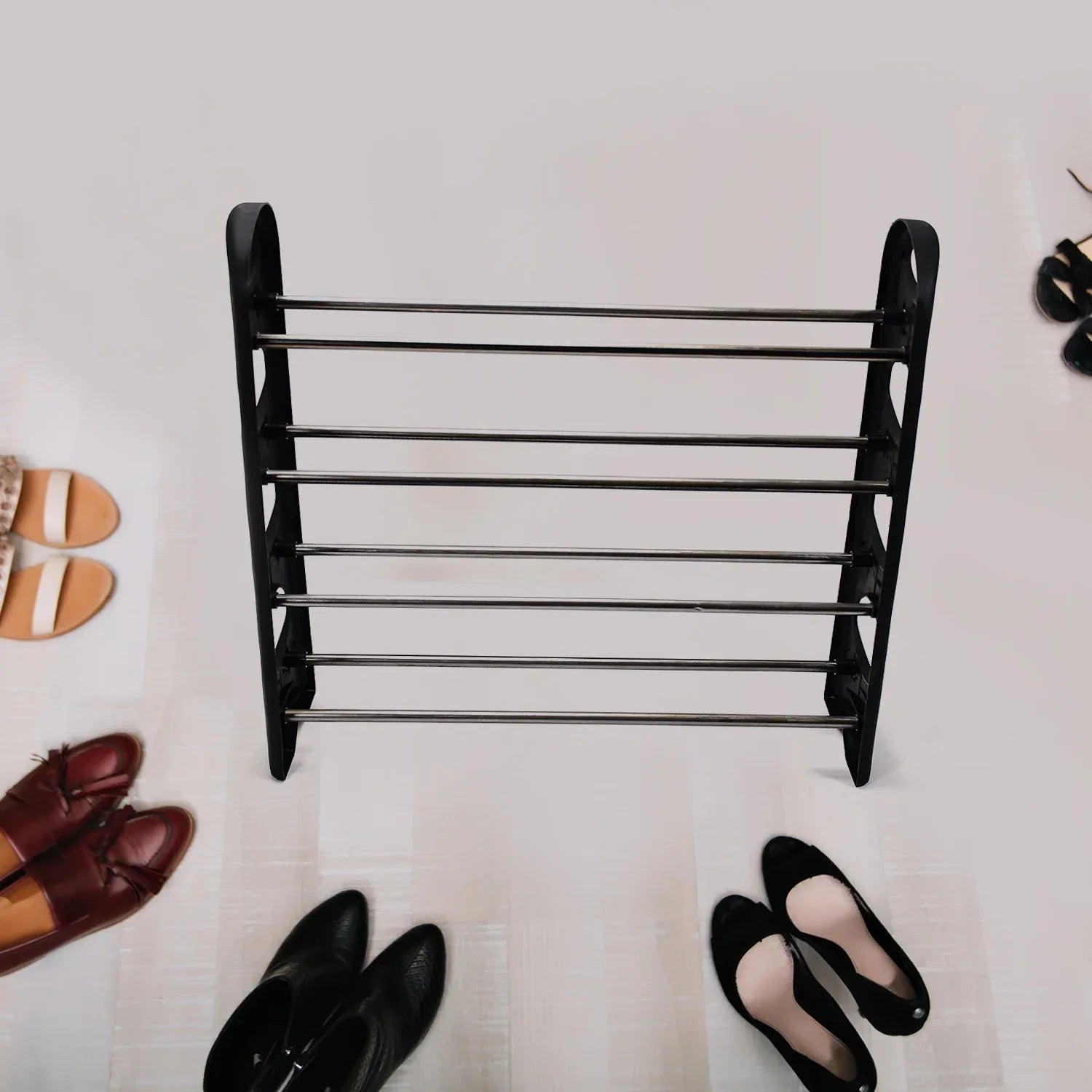 9461 Simple Shoe Rack Simple Practical Sufficient Capacity For Home - warehousetech13