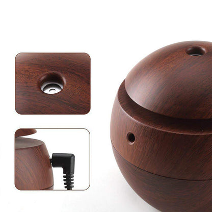 Ultrasonic Aromatherapy Humidifier Usb Desktop (130 Ml 1 Pc) - warehousetech13