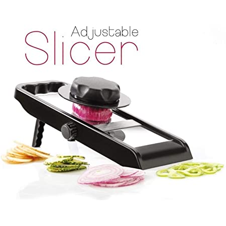 8121 Premium Multipurpose Potatoonion Slicer And Grater Potato Slicer For Chips Vegetable Slicer Machine Chips Cutter Potato Slicer For Chips Onion Slicer (Adjustable Slicer) - warehousetech13