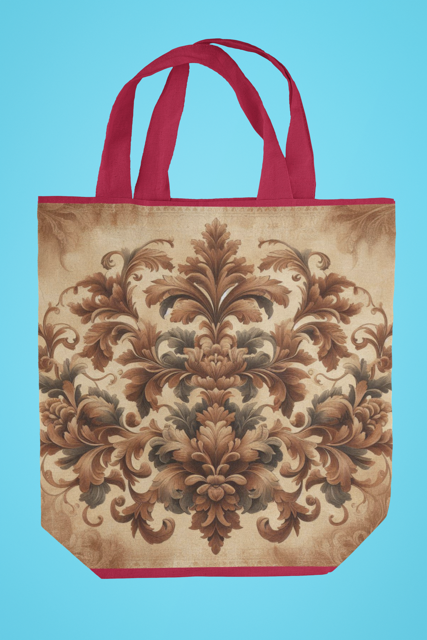 UNISEX AOP TOTE BAGS SIZE: 27x36" WITH ZIPPER - warehousetech13