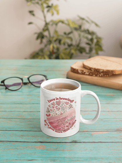 White Glossy Coffee Mug - warehousetech13