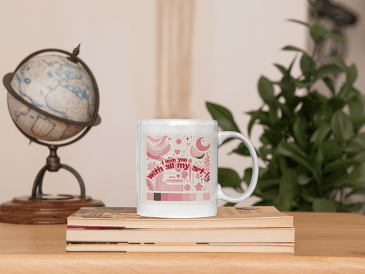 White Glossy Coffee Mug - warehousetech13
