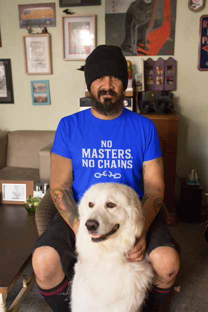 No Masters No Chains Freedom T‑Shirt