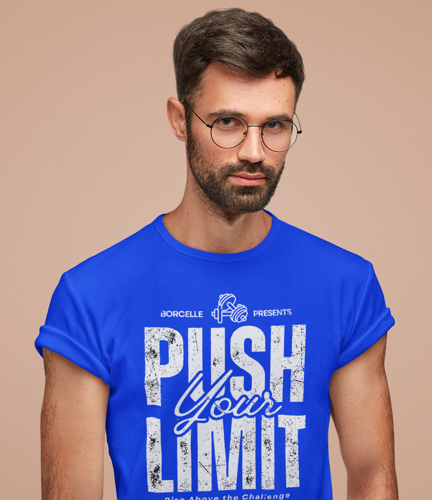 Push Your Limit Motivational Gym T‑Shirt