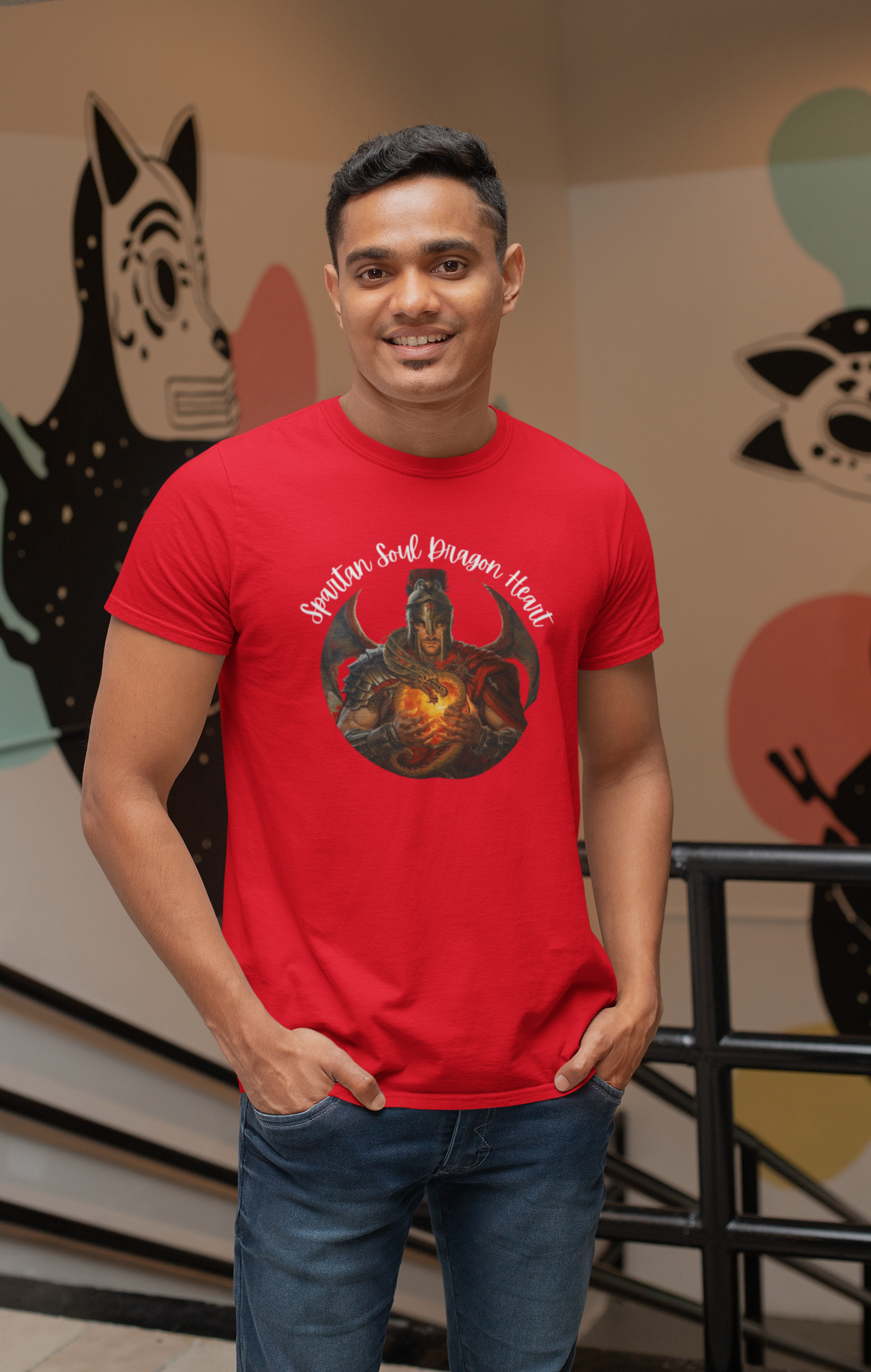 Spartan Soul, Dragon Heart Warrior T‑Shirt