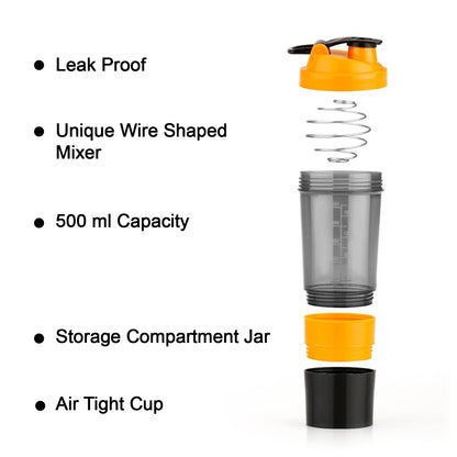 Gym Shaker Bottle Shakers For Protein Shake - warehousetech13