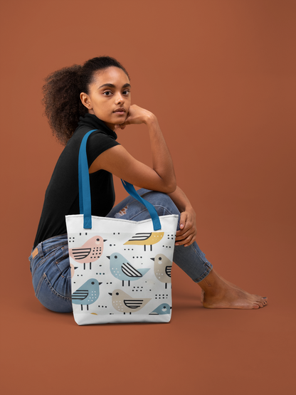 UNISEX AOP TOTE BAGS SIZE: 27x36" WITH ZIPPER - warehousetech13