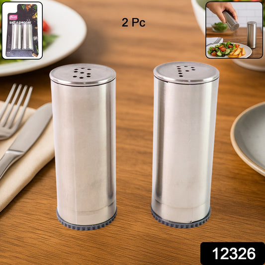 Stainless Steel Salt And Pepper Shaker Set (2 Pc) - warehousetech13