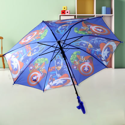 6247 Umbrella With Handle And Lightweight Safety Round Plastic Cap - warehousetech13