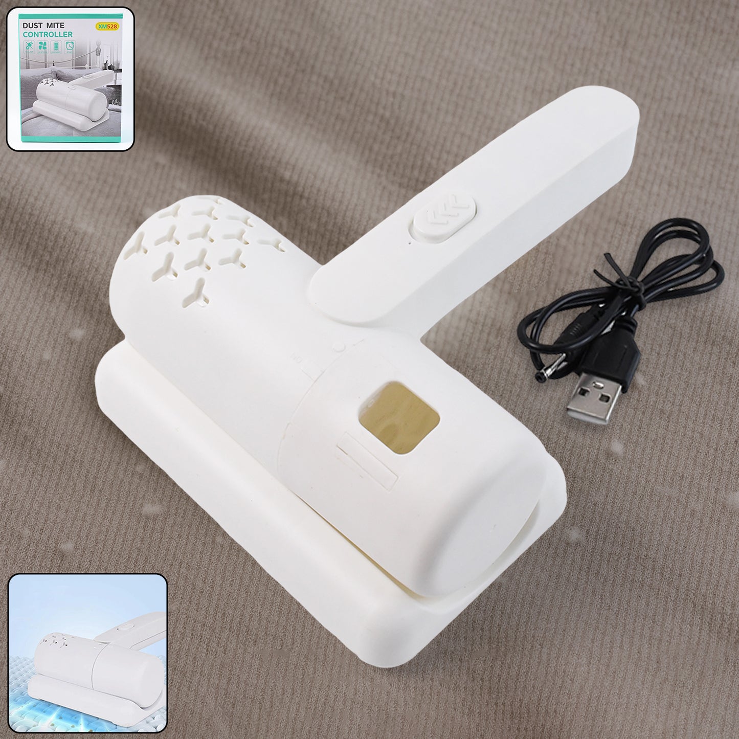 Usb Rechargeable Dust Mite Controller - warehousetech13