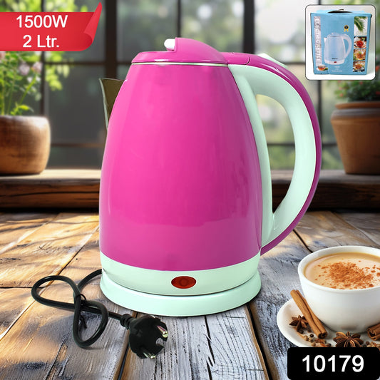 Stainless Steel Electric Kettle 1500 Watt (2 Ltr.) - warehousetech13