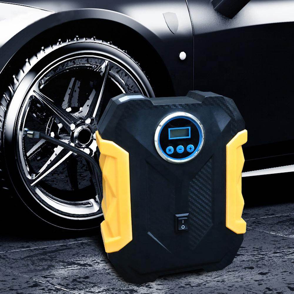 Portable Electric Car Air Compressor Pump For Car And Bike Tyre - warehousetech13