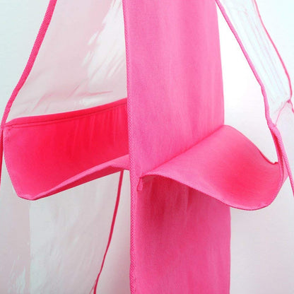 6 Pockets Hanging Purse Handbag Organizer Clear Hanging Shelf Bag (1 Pc) - warehousetech13