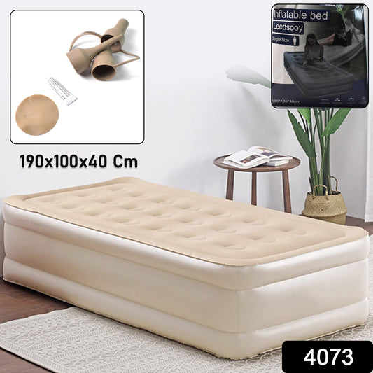 Portable Inflatable Bed Folding Lazy Bed (190x100x40 Cm 1 Pc) - warehousetech13