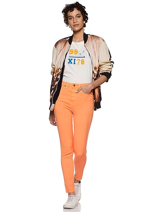 Women Stretchable Denim Peach Jeans - warehousetech13