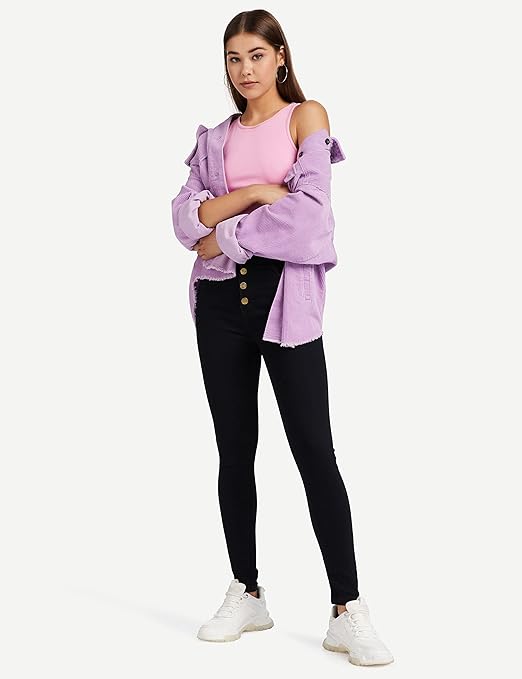 Women Skinny Regular Black Jeans - warehousetech13