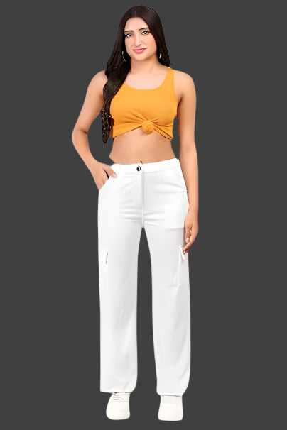 Women Cargo Baggy Jeans - warehousetech13