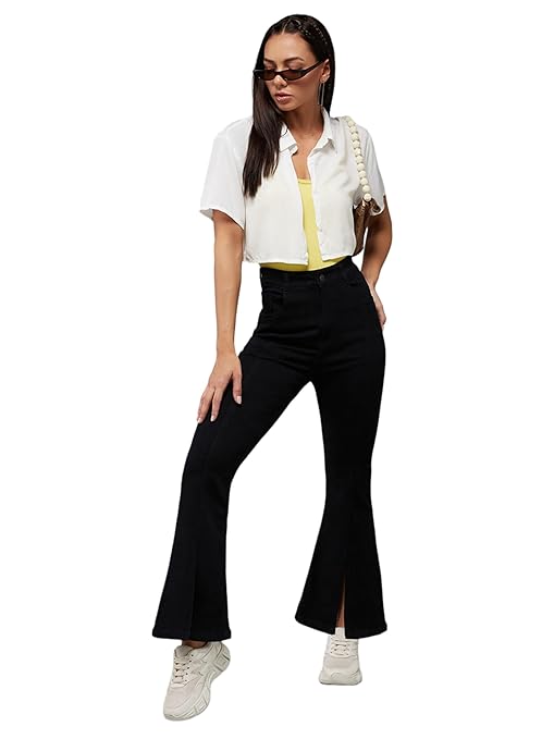 Women's Bootcut Black Jeans - warehousetech13