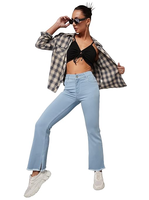 Women's Bootcut Zenith Blue Jeans - warehousetech13