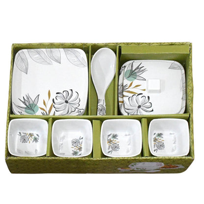 Divine Lunch Tableware Dinner Set (11 Pcs Set) - warehousetech13