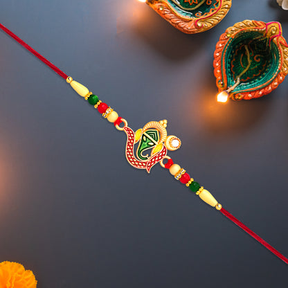 Ganpati Rakhi For Rakshabandhan - warehousetech13