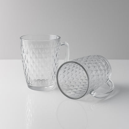 Mocktail Mug Glass (2 Pc Set 400 Ml) - warehousetech13