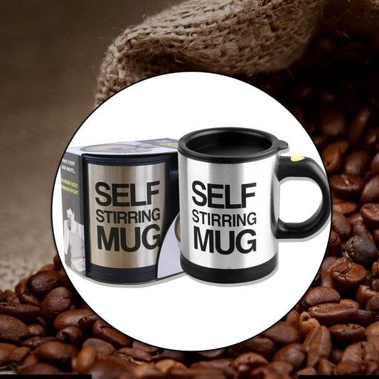 Self Stirring Mug Used In All Kinds Of Household And Official Places For Serving Drinks Coffee And Types Of Beverages Etc. - warehousetech13
